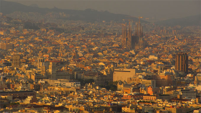 Aussicht über Barcelona