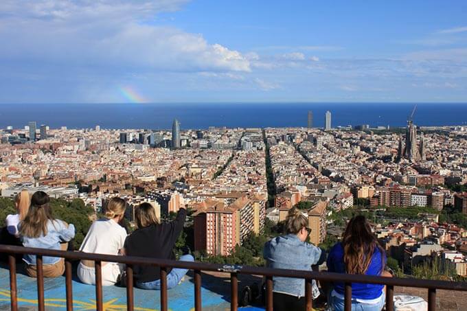 Aussicht vom Turó de la Rovira