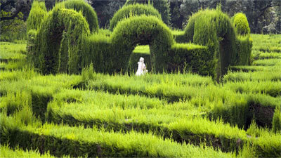 Labyrinth im Park