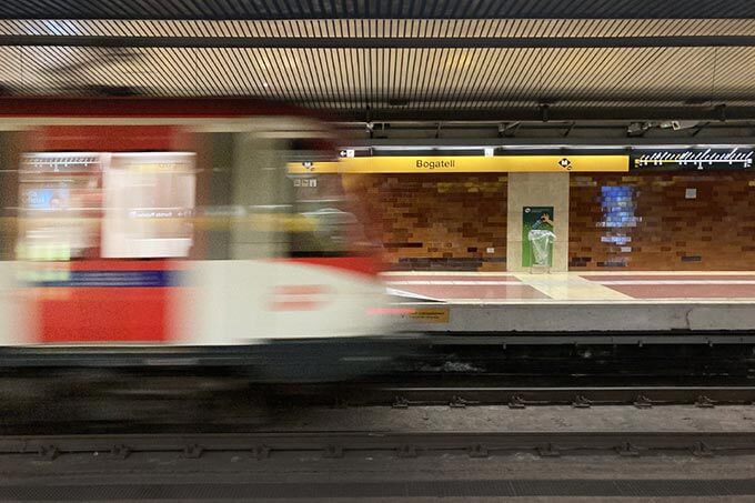 Metro in Barcelona